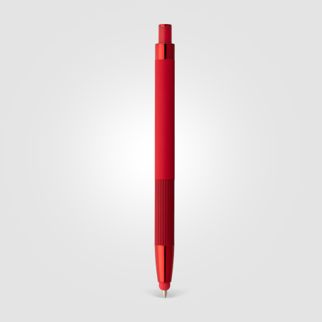 Stylo à bille stylet anti-stress en aluminium recyclé personnalisable Lisbon