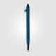 Stylo à bille stylet en aluminium recyclé finition gunmetal personnalisable Saga Stylo à bille stylet en aluminium recyclé finition gunmetal personnalisable Saga