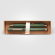 Coffret stylo en plastique recyclé finition bronze York Coffret stylo en plastique recyclé finition bronze York