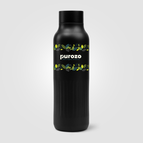 Gourde isotherme personnalisable recyclée - Majesty 590 ml