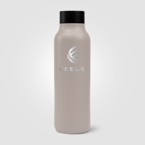 Gourde isotherme personnalisable recyclée - Majesty 590 ml