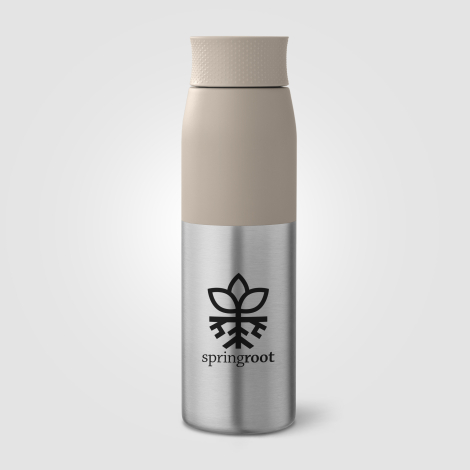Bouteille isotherme en acier recyclé 650 ml personnalisable Borealis