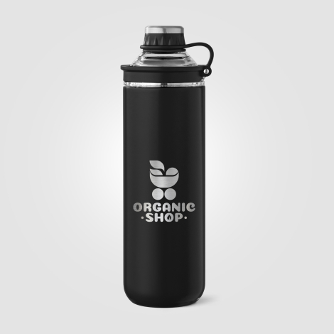 Bouteille isotherme en acier recyclé 680 ml personnalisable Oasis