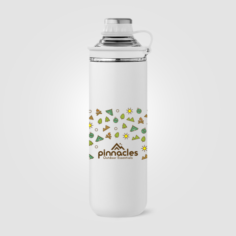 Bouteille isotherme en acier recyclé 680 ml personnalisable Oasis