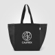 Sac cabas en coton recyclé à motif chevron personnalisable Toronto Sac cabas en coton recyclé à motif chevron personnalisable Toronto