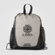 Sac à dos à cordon en polyester recyclé personnalisable Jotun