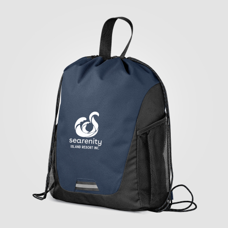 Sac à dos à cordon en polyester recyclé personnalisable Jotun