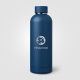 Gourde isotherme en acier recyclé 530 ml personnalisable Astrid Gourde isotherme en acier recyclé 530 ml personnalisable Astrid