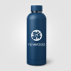 Gourde isotherme en acier recyclé 530 ml personnalisable Astrid Gourde isotherme en acier recyclé 530 ml personnalisable Astrid