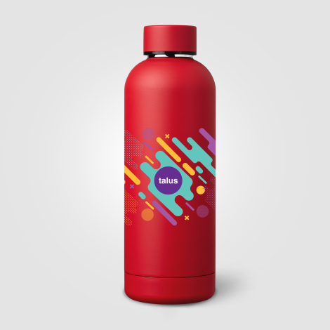 Gourde isotherme en acier recyclé 530 ml personnalisable Astrid