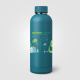 Gourde isotherme en acier recyclé 530 ml personnalisable Astrid Gourde isotherme en acier recyclé 530 ml personnalisable Astrid
