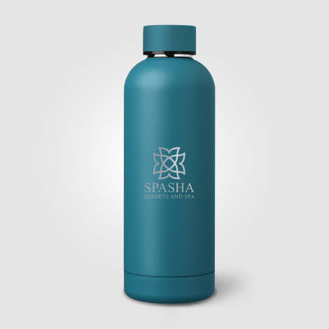 Gourde isotherme en acier recyclé 530 ml personnalisable Astrid