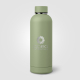 Gourde isotherme en acier recyclé 530 ml personnalisable Astrid Gourde isotherme en acier recyclé 530 ml personnalisable Astrid