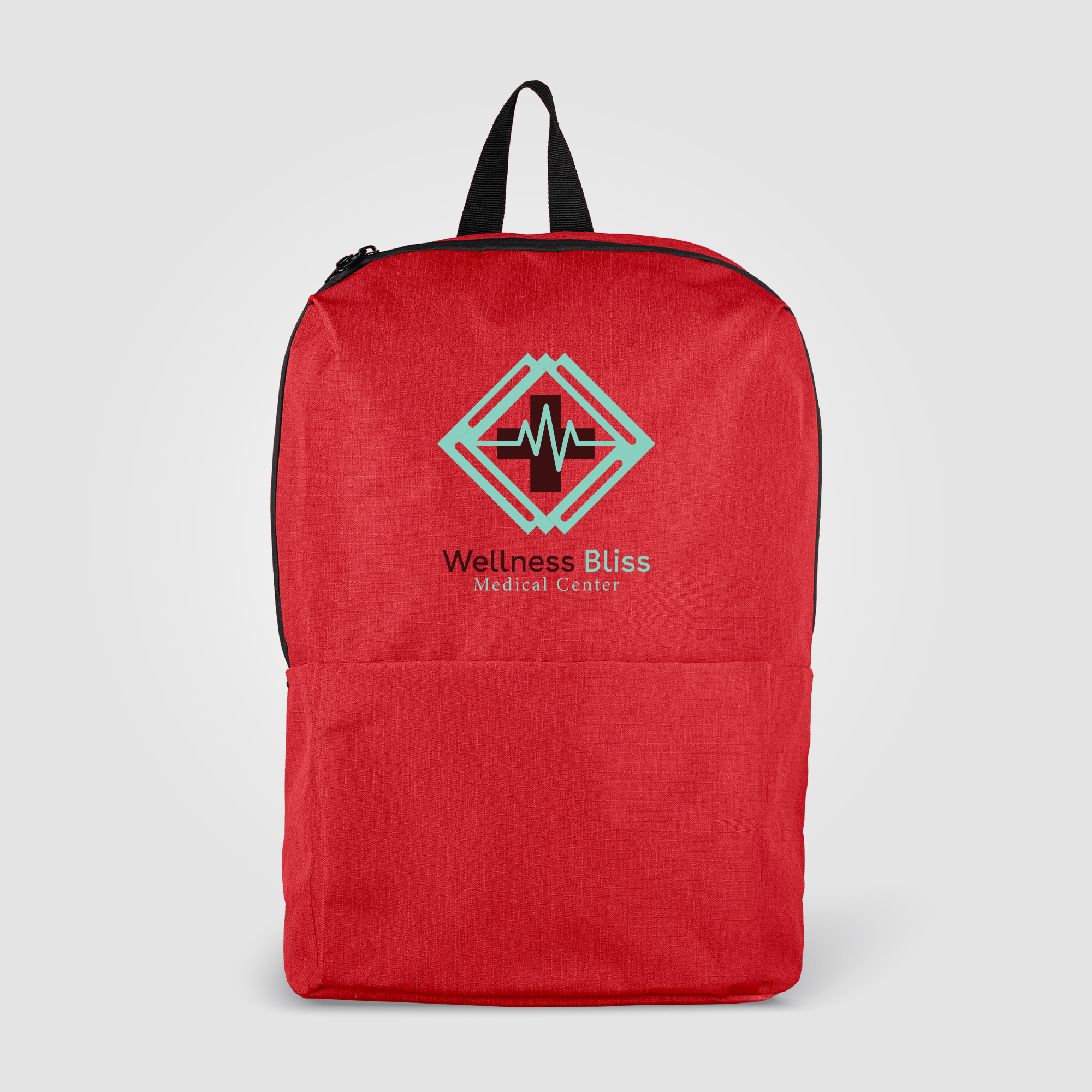 Sac à dos en rPET 18 L personnalisable Summit Rouge