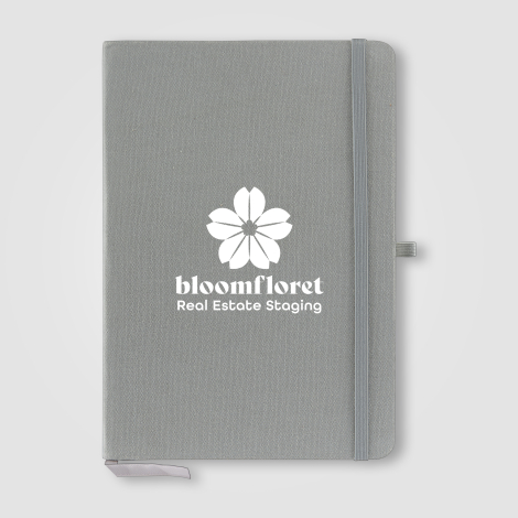 Bloc-notes A5 en coton recyclé personnalisable