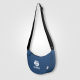 Sac bandoulière réglable en nylon rPET personnalisable Lucca