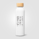 Gourde en aluminium recyclé 590 ml personnalisable Eden Gourde en aluminium recyclé 590 ml personnalisable Eden