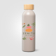 Gourde en aluminium recyclé 590 ml personnalisable Eden Gourde en aluminium recyclé 590 ml personnalisable Eden