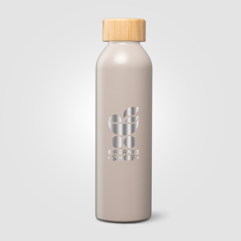 Gourde en aluminium recyclé 590 ml personnalisable Eden