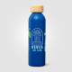 Gourde en aluminium recyclé 590 ml personnalisable Eden Gourde en aluminium recyclé 590 ml personnalisable Eden