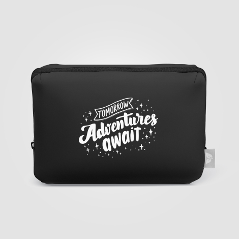 Trousse utilitaire multi-poches en rPET 2 L personnalisable Malmö