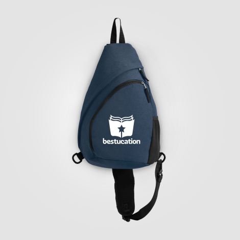 Sac bandoulière en nylon rPET 15 L personnalisable Helsinki