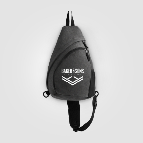 Sac bandoulière en nylon rPET 15 L personnalisable Helsinki