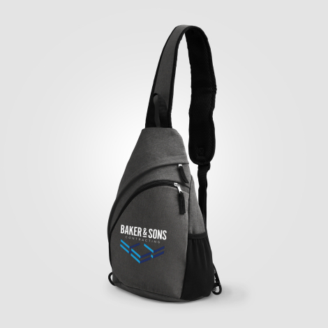 Sac bandoulière en nylon rPET 15 L personnalisable Helsinki