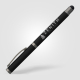 Stylo gel à stylet en aluminium recyclé personnalisable Bowie Stylo gel à stylet en aluminium recyclé personnalisable Bowie