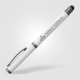 Stylo gel à stylet en aluminium recyclé personnalisable Bowie Stylo gel à stylet en aluminium recyclé personnalisable Bowie