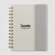 Carnet spirale B6 papier avec stylo Halden