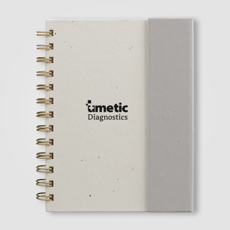 Carnet spirale B6 papier avec stylo Halden