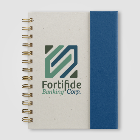 Carnet spirale B6 papier avec stylo Halden