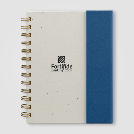 Carnet spirale B6 papier avec stylo Halden