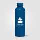 Gourde en rPET brillant 680 ml étanche Norden Gourde en rPET brillant 680 ml étanche Norden