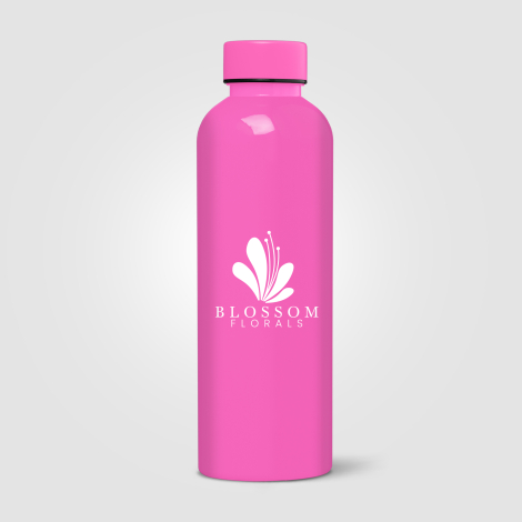 Gourde en rPET brillant 680 ml étanche Norden