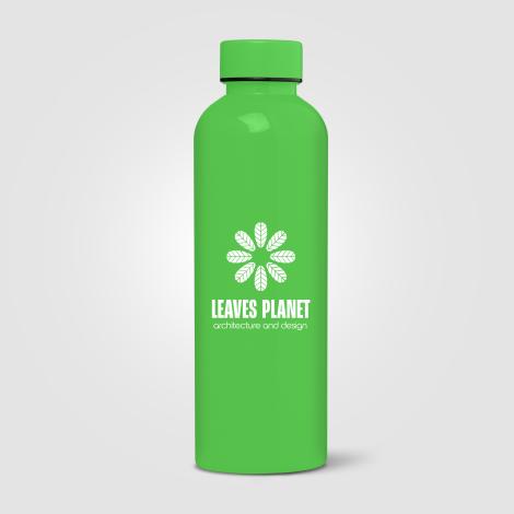 Gourde en rPET brillant 680 ml étanche Norden