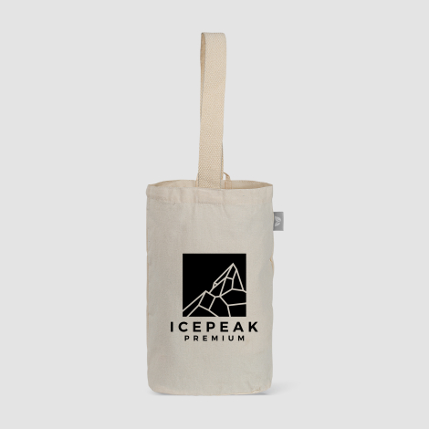 Sac 2 bouteilles personnalisable recyclé 225g