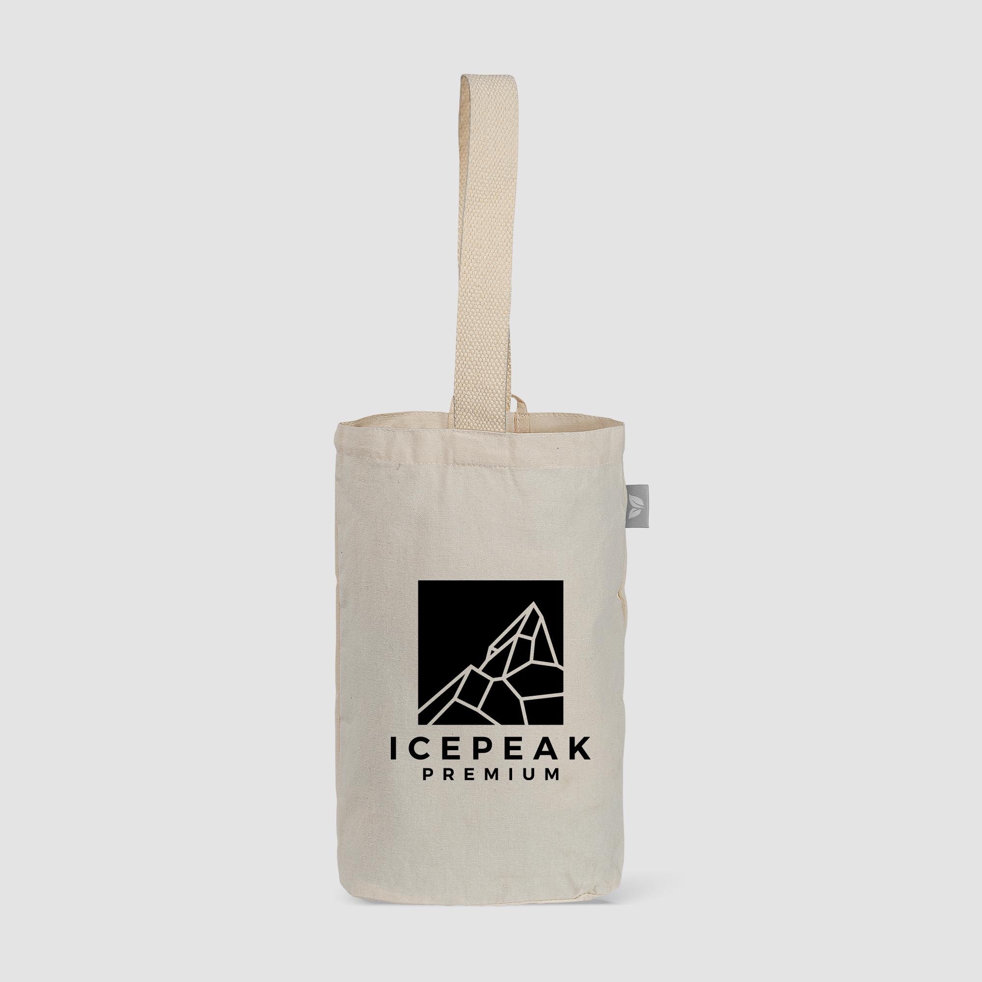 Sac 2 bouteilles personnalisable recyclé 225g Naturel