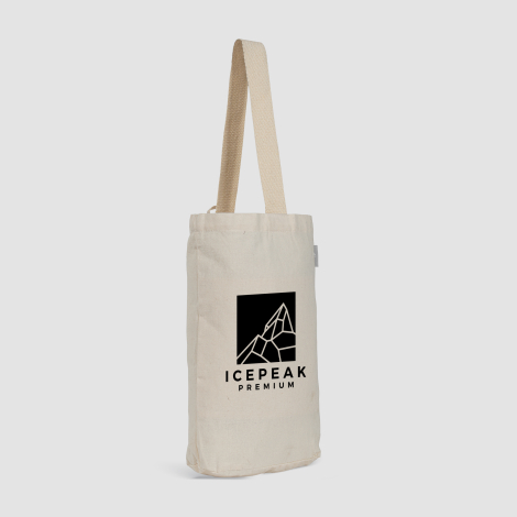 Sac 2 bouteilles personnalisable recyclé 225g