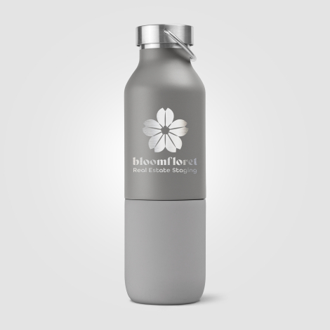 Bouteille publicitaire 2 en 1 recyclée 590 ml - Freya Duo