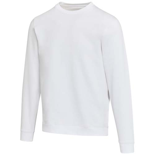 Pull personnalisé col rond 280 g/m² Jasper Blanc