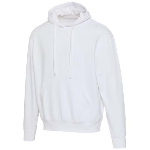 Sweat à capuche promotionnel coton bio Boris 280 g/m² Blanc