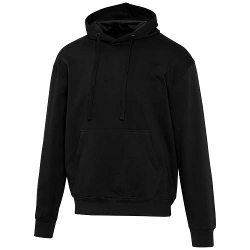 Sweat à capuche promotionnel coton bio Boris 280 g/m² Noir