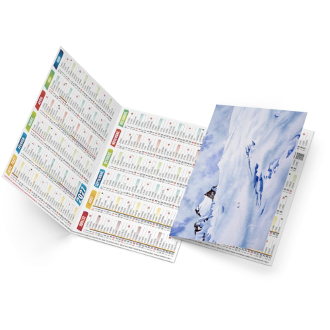 Calendrier de poche publicitaire - Marco