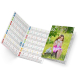 Calendrier de poche personnalisable - Chloé Calendrier de poche personnalisable - Chloé