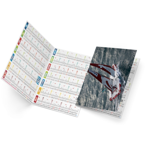 Calendrier de poche publicitaire - Loic