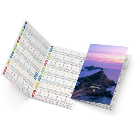 Calendrier de poche promotionnel - Ella