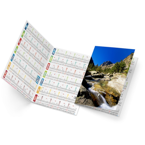 Calendrier de poche promotionnel - Ella