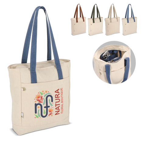 Sac cabas 310g/m² personnalisable recyclé Reuuz Canvas